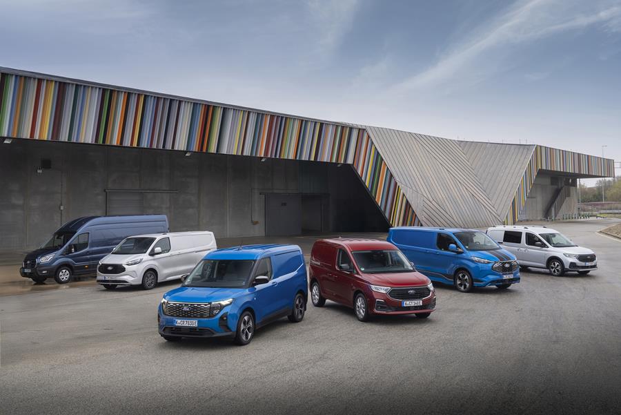 Gamme Electrique Ford Pro 